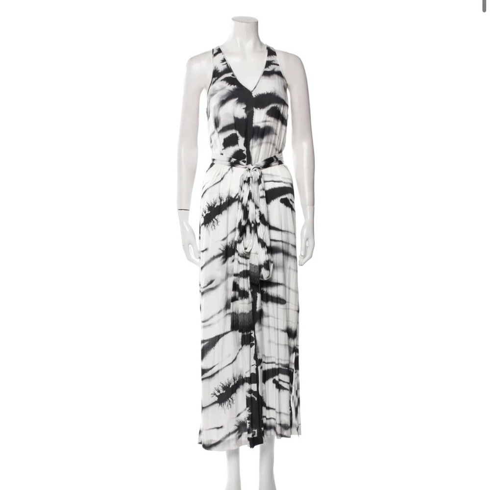 Calypso St. Barth Tie-Dye Print Long Maxi Dress Women Size XS Silky Soft $395